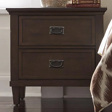Nightstand with Two Dovetail Drawers